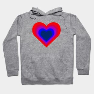 Colorful Heart Love Hoodie